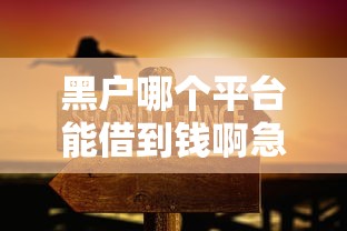 黑户哪个平台能借到钱啊急用钱选哪个平台？5个分期贷款平台好推荐