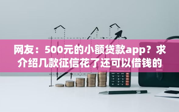 网友：500元的小额贷款app？求介绍几款征信花了还可以借钱的平台