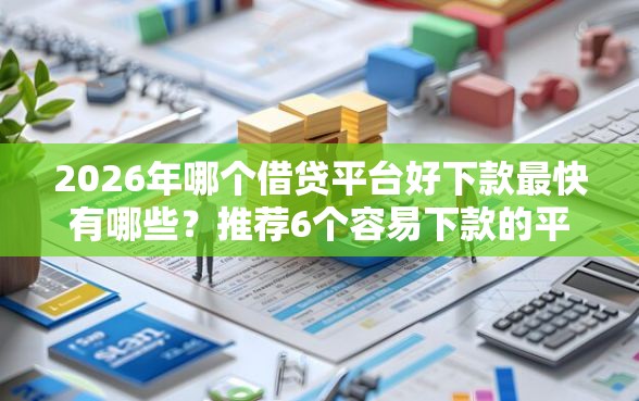 2026年哪个借贷平台好下款最快有哪些？推荐6个容易下款的平台