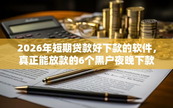 2026年短期贷款好下款的软件，真正能放款的6个黑户夜晚下款秒审核的平台推荐