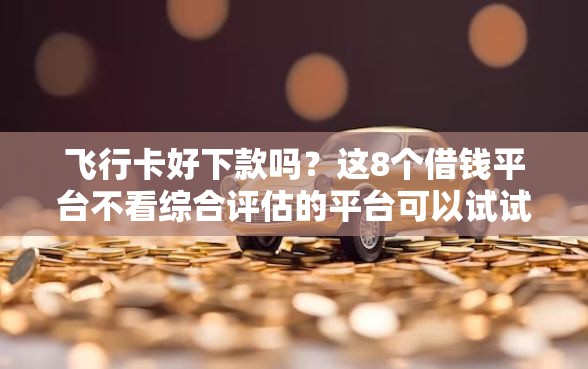 飞行卡好下款吗？这8个借钱平台不看综合评估的平台可以试试