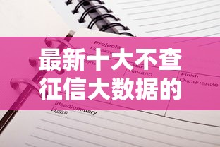 最新十大不查征信大数据的借款平台百分百通过，专治好分期最近还好下款吗