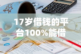17岁借钱的平台100%能借到？看看这7个贷款平台有没有能下款的