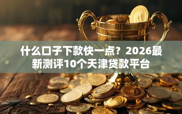 什么口子下款快一点？2026最新测评10个天津贷款平台