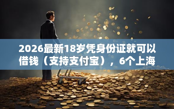 2026最新18岁凭身份证就可以借钱（支持支付宝），6个上海网贷是平台无私分享