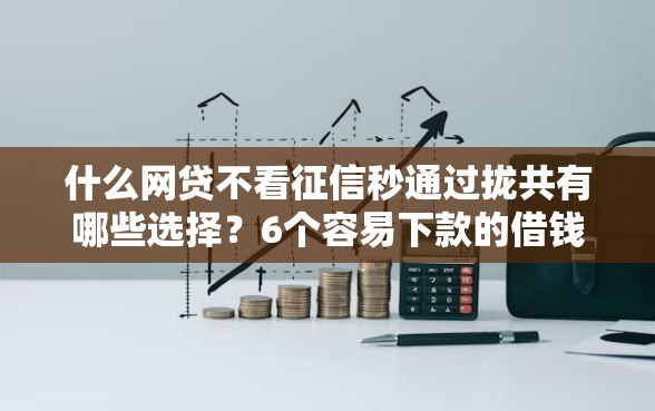 什么网贷不看征信秒通过拢共有哪些选择？6个容易下款的借钱平台详解