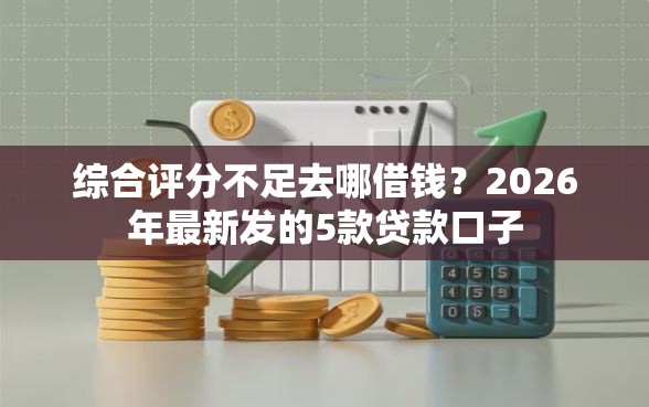 综合评分不足去哪借钱？2026年最新发的5款贷款口子