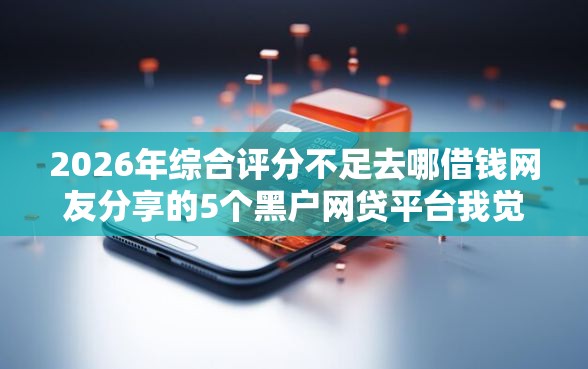 2026年综合评分不足去哪借钱网友分享的5个黑户网贷平台我觉得不错! 2026年综合评分不足去哪借钱网友分享的5个黑户网贷平台我觉得不错!