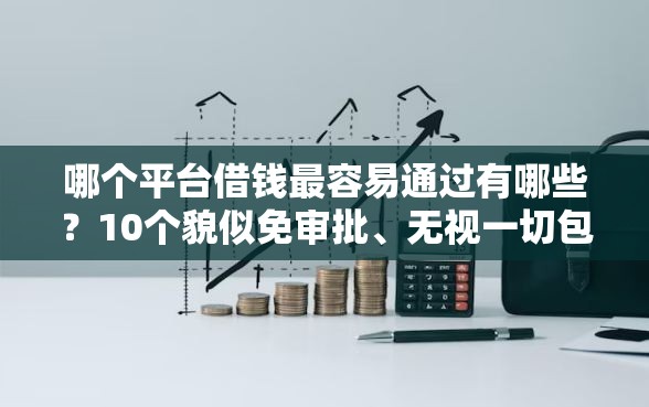 哪个平台借钱最容易通过有哪些？10个貌似免审批、无视一切包下1万的贷款合集