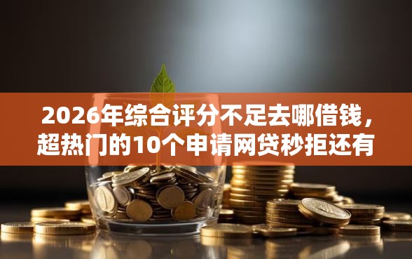 2026年综合评分不足去哪借钱，超热门的10个申请网贷秒拒还有哪几个平台可以借推荐