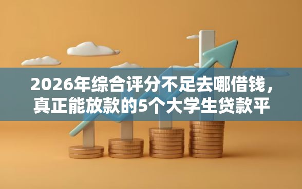 2026年综合评分不足去哪借钱，真正能放款的5个大学生贷款平台推荐