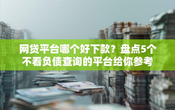 网贷平台哪个好下款？盘点5个不看负债查询的平台给你参考