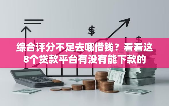 综合评分不足去哪借钱？看看这8个贷款平台有没有能下款的