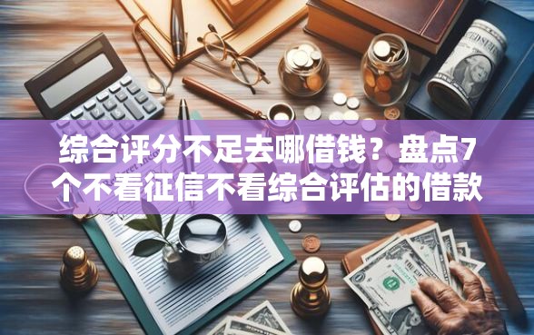综合评分不足去哪借钱？盘点7个不看征信不看综合评估的借款平台给你参考