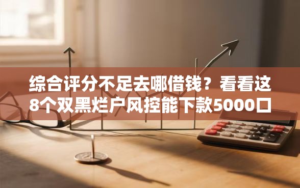 综合评分不足去哪借钱？看看这8个双黑烂户风控能下款5000口子怎么样