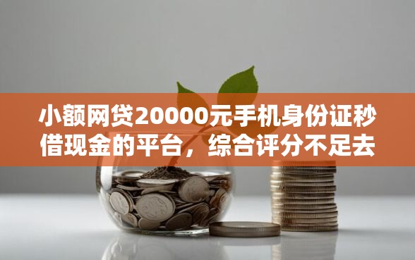 小额网贷20000元手机身份证秒借现金的平台，综合评分不足去哪借钱的8个平台介绍