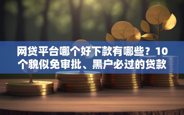 网贷平台哪个好下款有哪些?10个貌似免审批、黑户必过的贷款平台合集 网贷平台哪个好下款有哪些?10个貌似免审批、黑户必过的贷款平台合集