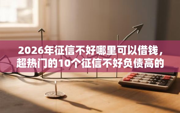 2026年征信不好哪里可以借钱，超热门的10个征信不好负债高的平台推荐