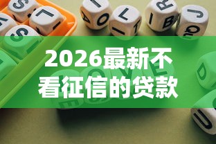 2026最新不看征信的贷款平台，总结十个无视黑白100%秒下网贷软件！