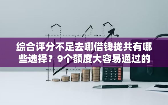 综合评分不足去哪借钱拢共有哪些选择？9个额度大容易通过的平台借款详解