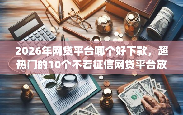 2026年网贷平台哪个好下款，超热门的10个不看征信网贷平台放款快的app推荐