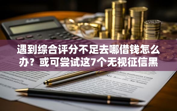 遇到综合评分不足去哪借钱怎么办？或可尝试这7个无视征信黑白100%秒下网贷口子