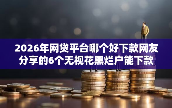 2026年网贷平台哪个好下款网友分享的6个无视花黑烂户能下款的网贷我觉得不错！