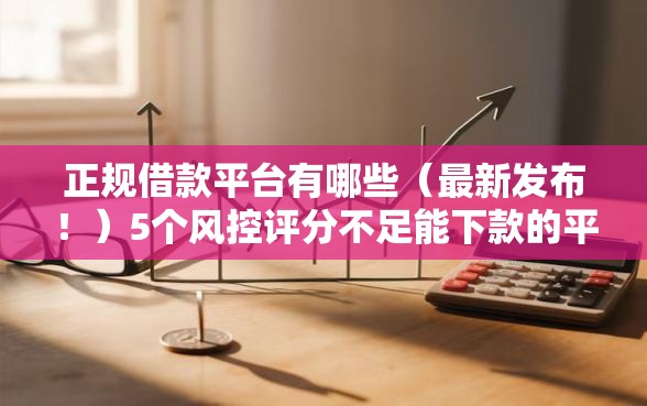 正规借款平台有哪些（最新发布！）5个风控评分不足能下款的平台