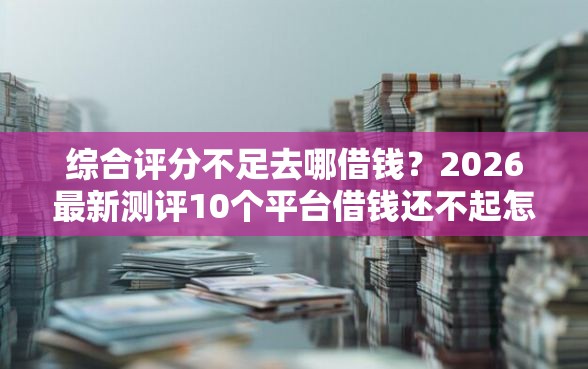 综合评分不足去哪借钱？2026最新测评10个平台借钱还不起怎么办