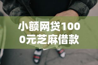 小额网贷1000元芝麻借款实时到账速借平台，正规借款平台有哪些的6个平台介绍