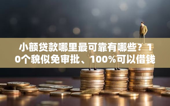 小额贷款哪里最可靠有哪些？10个貌似免审批、100%可以借钱的平台合集