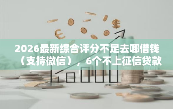 2026最新综合评分不足去哪借钱（支持微信），6个不上征信贷款平台查询无私分享