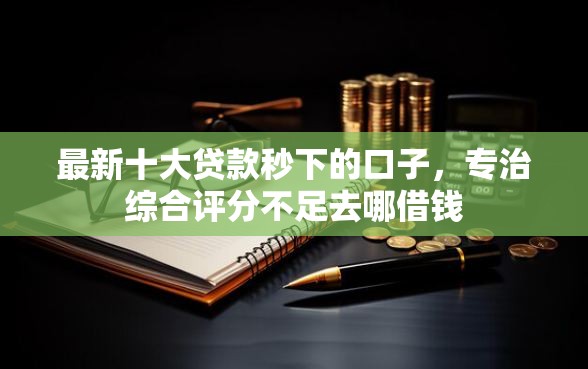 最新十大贷款秒下的口子，专治综合评分不足去哪借钱