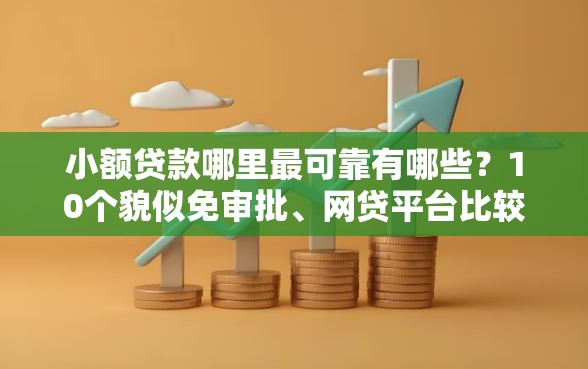 小额贷款哪里最可靠有哪些？10个貌似免审批、网贷平台比较容易通过的合集