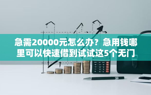 急需20000元怎么办？急用钱哪里可以快速借到试试这5个无门槛平台