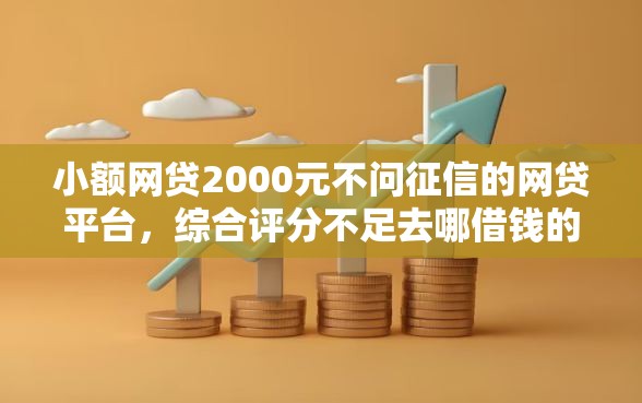 小额网贷2000元不问征信的网贷平台，综合评分不足去哪借钱的5个平台介绍