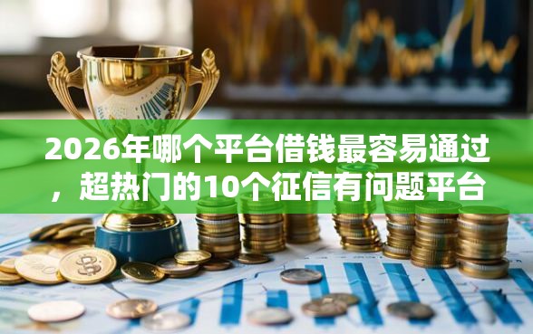 2026年哪个平台借钱最容易通过，超热门的10个征信有问题平台可以贷款推荐