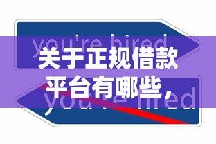关于正规借款平台有哪些，推荐5个不看负债秒下款的网贷平台给你