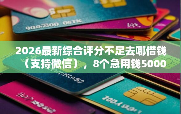 2026最新综合评分不足去哪借钱（支持微信），8个急用钱5000快审快贷无需征信平台无私分享