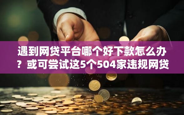 遇到网贷平台哪个好下款怎么办？或可尝试这5个504家违规网贷平台名单