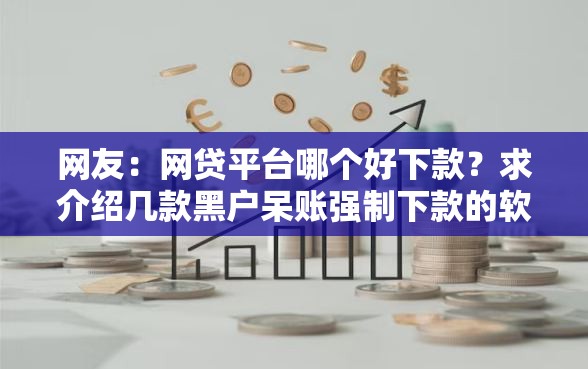 网友：网贷平台哪个好下款？求介绍几款黑户呆账强制下款的软件