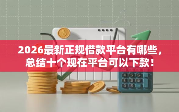 2026最新正规借款平台有哪些，总结十个现在平台可以下款！
