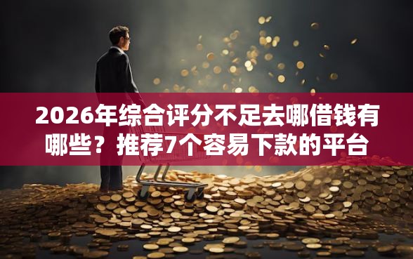 2026年综合评分不足去哪借钱有哪些？推荐7个容易下款的平台