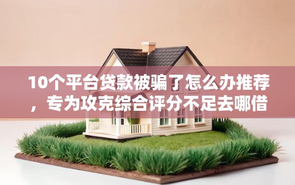 10个平台贷款被骗了怎么办推荐，专为攻克综合评分不足去哪借钱难题
