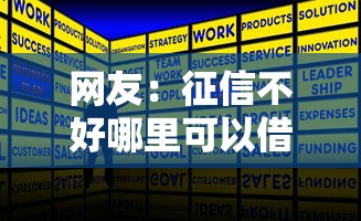 网友：征信不好哪里可以借钱？求介绍几款金融创新秒下不要芝麻分的软件