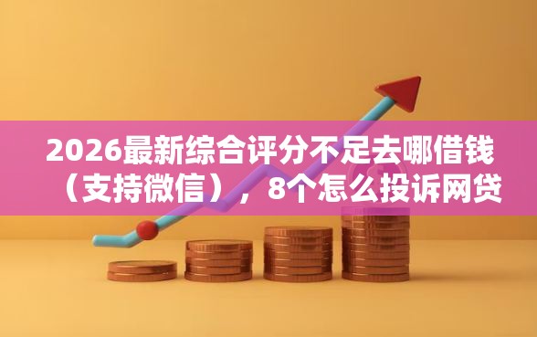 2026最新综合评分不足去哪借钱（支持微信），8个怎么投诉网贷平台无私分享
