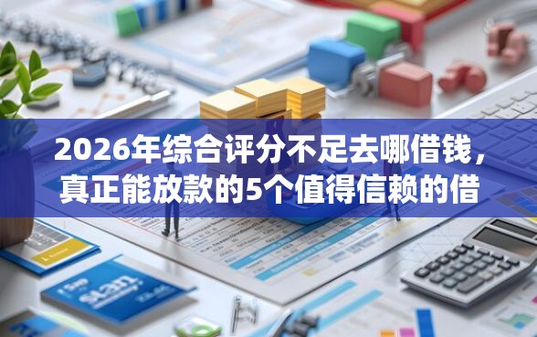 2026年综合评分不足去哪借钱，真正能放款的5个值得信赖的借贷app推荐