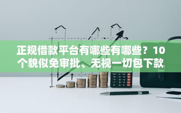 正规借款平台有哪些有哪些？10个貌似免审批、无视一切包下款的贷款口子合集