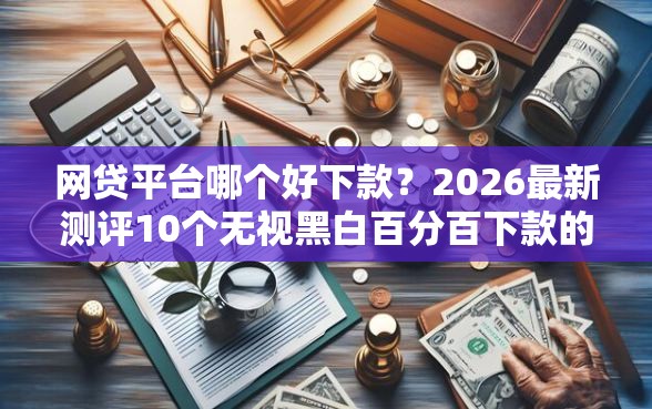网贷平台哪个好下款？2026最新测评10个无视黑白百分百下款的借款口子