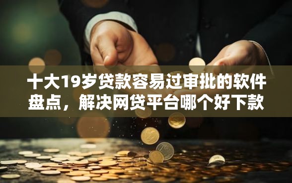 十大19岁贷款容易过审批的软件盘点，解决网贷平台哪个好下款的问题